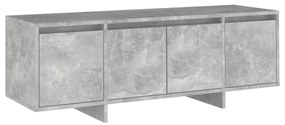 809579 vidaXL Comodă TV, gri beton, 120x30x40,5 cm, PAL