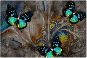 Tablou - Fluturi strălucitori în imagine (90x60 cm)