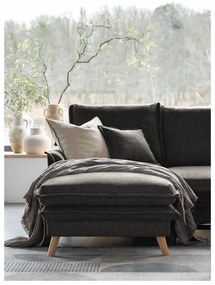 Colțar gri închis extensibil (cu colț pe partea stângă ) Charming Charlie – Miuform