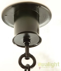 Pendul iluminat exterior din fier forjat, HL 2491-A
