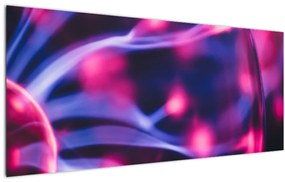 Tablou abstract mov (120x50 cm)