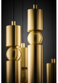 Lustră pe cablu Jupiter 2021 ALAS 7xGU10/10W/230V auriu