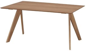 Masă de sufragerie Amey (pentru 6 persoane) (stejar natural). 1099241