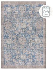 Covor albastru lavabil 190x290 cm Orelia Global – Flair Rugs
