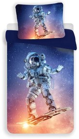 Astronaut Surf lenjerie de pat 140×200cm, 70x90 cm microfibră