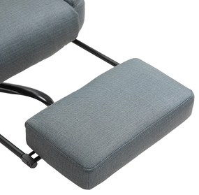 Vinsetto Scaun de birou Ergonomic Scaun de calculator rotativ la 360° Scaun reglabil în înălțime cu suport pentru cap și brațe captusite și suport de picioare din piele ecologică 68 x 80 x 120–126 cm | Aosom Romania