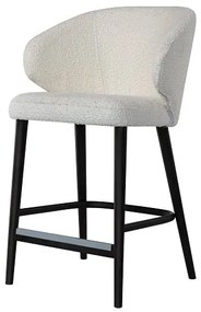 Scaun de bar din lemn tapitat cu material sau piele ✔ model CAPRICE