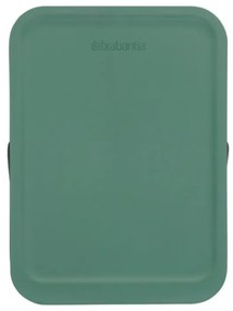 Cos de gunoi colectare selectiva Brabantia Sort&Go 1003236, 25 L, Maner, Montabil pe perete, Verde inchis