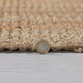Covor din iută Flair Rugs Jute, 160 x 230 cm, maro