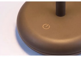 Lampă LED dimabilă de exterior Rabalux 77089 KONIN LED/6W/5V IP44 maro