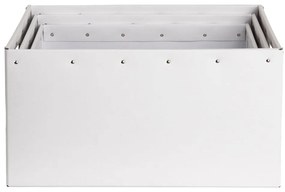 Cutii de depozitare albe 3 buc. din carton Ture – Bigso Box of Sweden