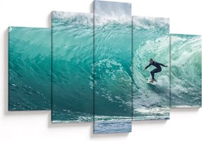 Tablou cu surferi (150x105 cm)