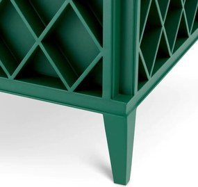 Ghiveci, Suport flori pentru exterior Ocean Club, verde, 119904 HZ