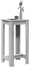 vidaXL Masă bar, gri sonoma, 51x50x103,5 cm, lemn prelucrat