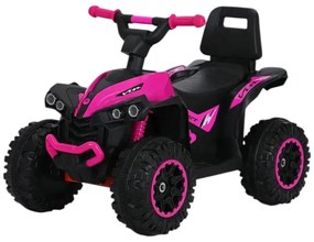 ATV cu Functie de Trotineta Fara Pedale Pentru Copii NOVOKIDS™ Little Monster, Cu Melodii si lumini, Maxim 25 Kg, Masinuta Copii, Sezut comfortabil,