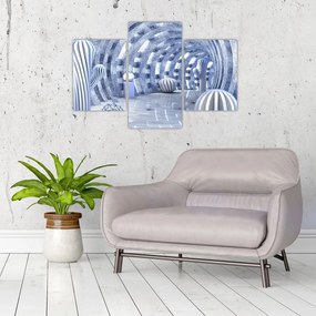Tablou - 3D Abstract (90x60 cm)