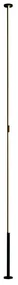 Lampadar LED vertical design modern minimalist VERTICAL 36W negru