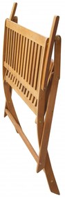 Banca de gradina cu perna, 120 cm, lemn masiv de acacia Antracit, 1