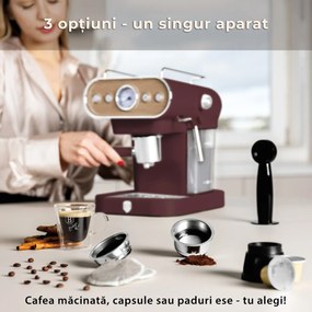 Espressor 3 in 1 Leonardo Nordic Berlinger Haus BH/9855