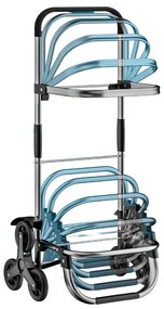 Geantă de cumpărături pe roți pentru scări COMFORT, 50L, negru Jurhan