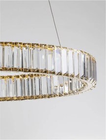 Lustra LED suspendata cristal design elegant AURELIA 40W