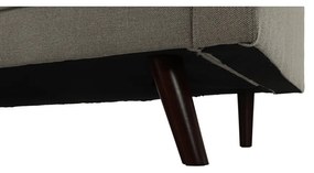 Canapea extensibilă, material gri-maro taupe, OTISA