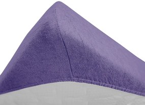 Cearsaf terry EXCLUSIVE violet Inchis 200x220-cm