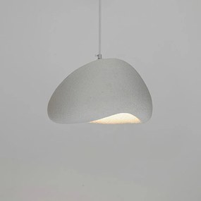 Lustra suspendata design decorativ Cloud alb 50cm