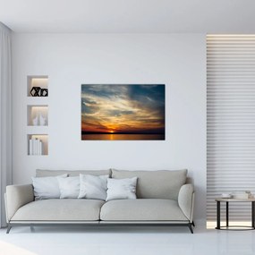 Tablou cu apus de soare (90x60 cm)