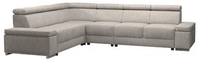 Coltar BOBY stanga taupe-gri, 315x80/98x256 cm