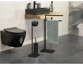 WENKO 71555800 - Suport pentru prosoape RECCO 48x80,5 cm negru