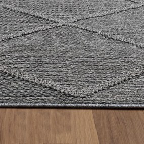 Covor tip traversă de exterior gri 80x250 cm Patara – Ayyildiz Carpets