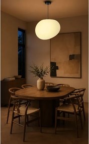 BRILAGI - Lustră suspendată pe cablu PEBBLES 1xE27/40W/230V, diam. 40 cm, neagră