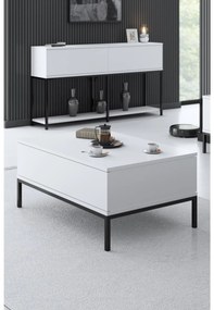 Masă de cafea Lurde (Negru + Alb). 1089591