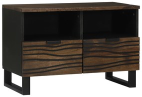 vidaXL Dulap TV cu sertar Maro 70 x 33 x 46 cm Lemn masiv de mango