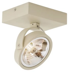Spotlight modern plafon bej G9 rotund cu rotire și înclinare - Go