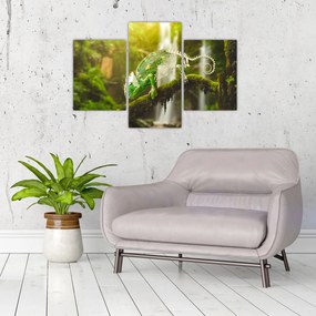 Tablou cu șopârlă (90x60 cm)