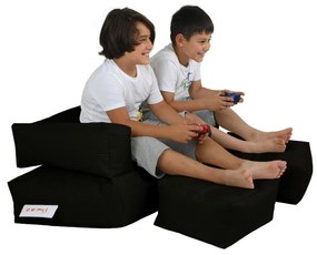 Fotoliu puf Kiddo (Negru). 1101668