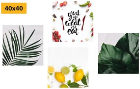 Set tablouri pentru bucătărie în design unicat