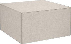 HOMCOM Taburet pentru Picioare 2 în 1 cu Hușă Detașabilă, Suport pentru Picioare, 75x75x41 cm, Bej | Aosom Romania