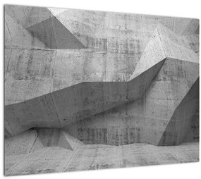 Tablou pe sticlă - 3D zid (70x50 cm)
