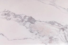 Consola design modern, Metal, Auriu, Marmura, Alb, EXTRAVAGANCIA 140cm