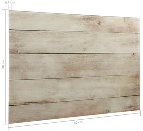 Tabla magnetica de perete, 60 x 40 cm, sticla Maro, 60 x 40 cm