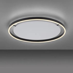 Leuchten Direkt 15392-13 - LED plafonieră RITUS 30W/230V negru dimabil