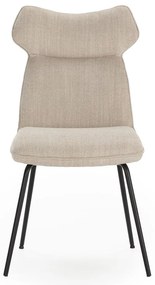 Scaune de dining bej 2 buc. Dara – Marckeric