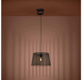 Lustră pe cablu Eglo 390002 BOGOTA 1xE27/40W/230V negru