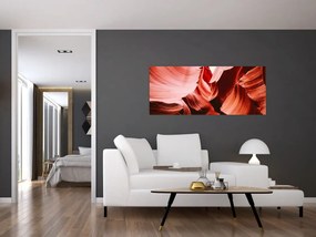Tablou - Roci roșii (120x50 cm)