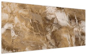 Tablou - Abstract maro (120x50 cm)