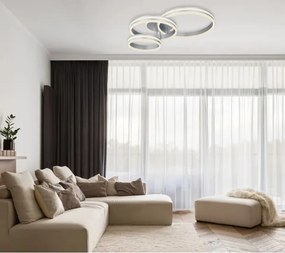 Globo 67260-72 - Plafonieră LED dimabilă RUBIO 72W/230V 2700-6000K 60x80 cm+telecomandă