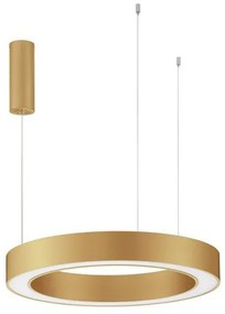 Pendul LED dimabil design modern MORBIDO alama auriu
